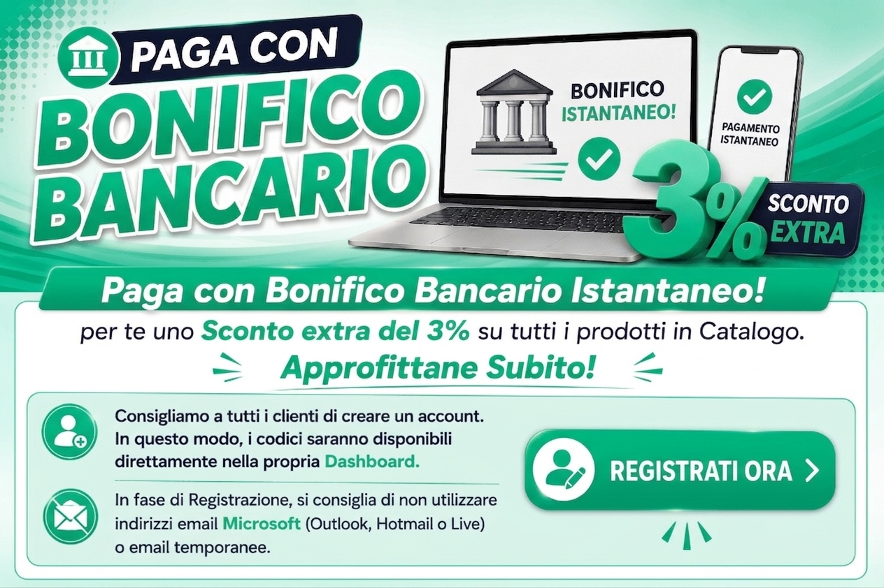 EASYBYTEZ.XYZ - Paga con Bonifico Bancario Istantaneo