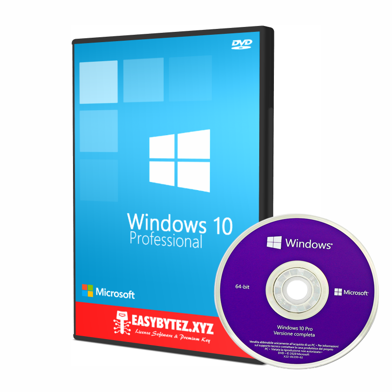DVD Windows 10 PRO (OEM) EASYBYTEZ.XYZ